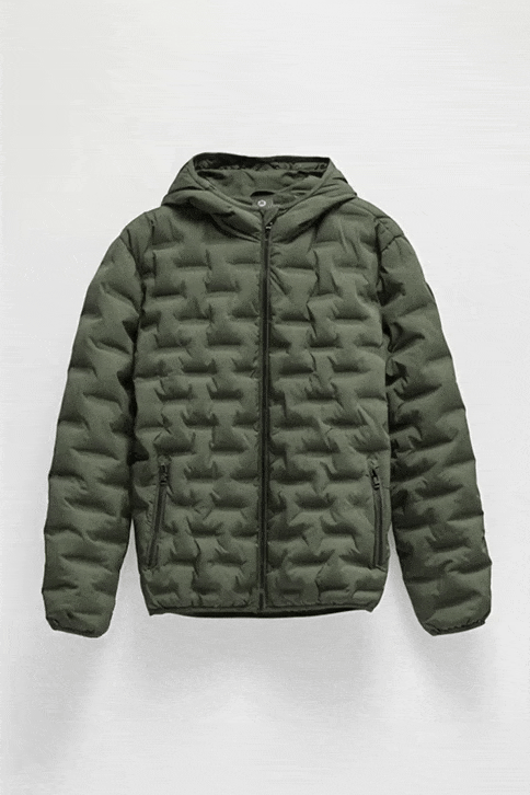 PUFFER COAT WITH POCKETS