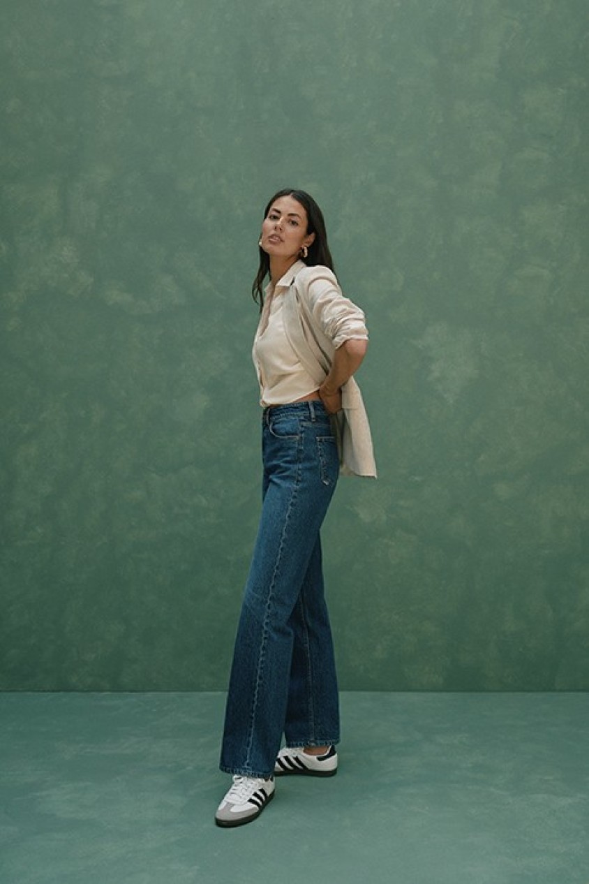 TRUE STRAIGHT WITH CUFF JEANS