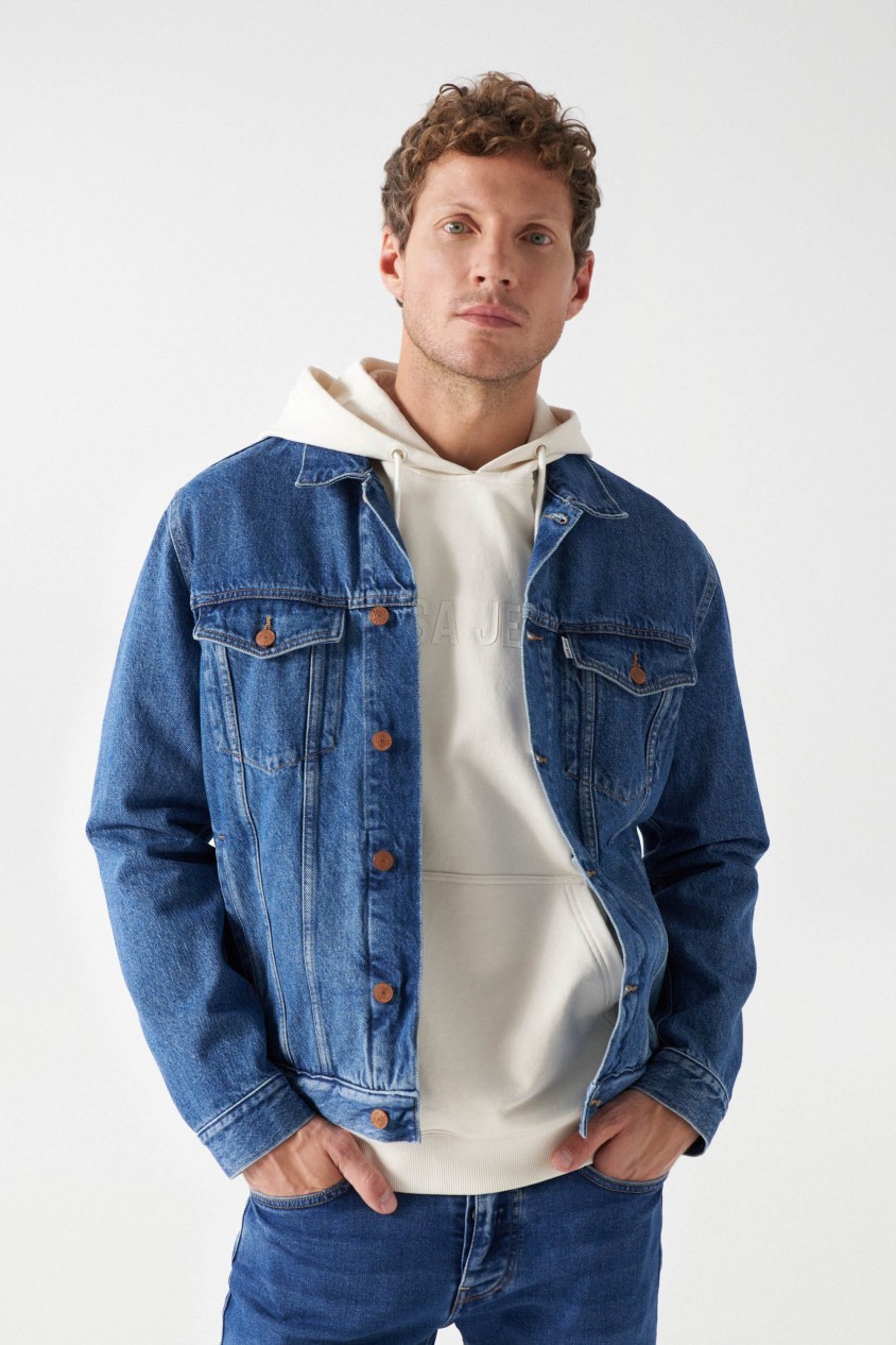 Denim Jacket With Cord Jacke H&m Jeansjacke Mit Teddyfutter