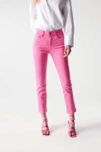 JEANS DESTINY PUSH UP ROSA SLIM