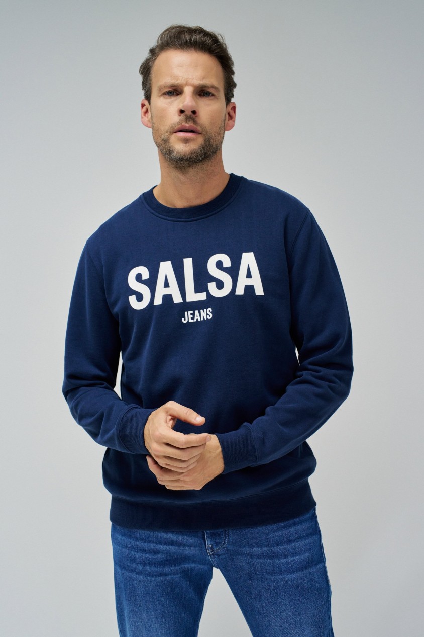 SWEATSHIRT WITH BRANDING
