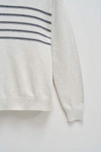 KNITTED SWEATER WITH STRIPES