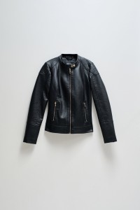 VESTE EFFET CUIR