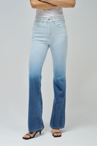 VAQUEROS FAITH PUSH IN FLARE CON EFECTO DEGRADADO
