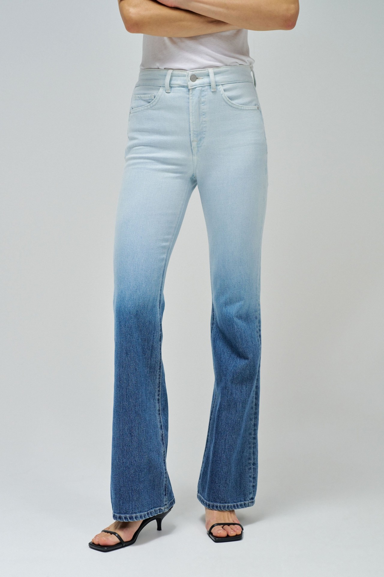 VAQUEROS FAITH PUSH IN FLARE CON EFECTO DEGRADADO