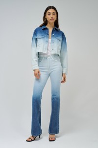 VAQUEROS FAITH PUSH IN FLARE CON EFECTO DEGRADADO