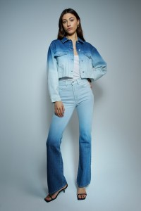 VAQUEROS FAITH PUSH IN FLARE CON EFECTO DEGRADADO