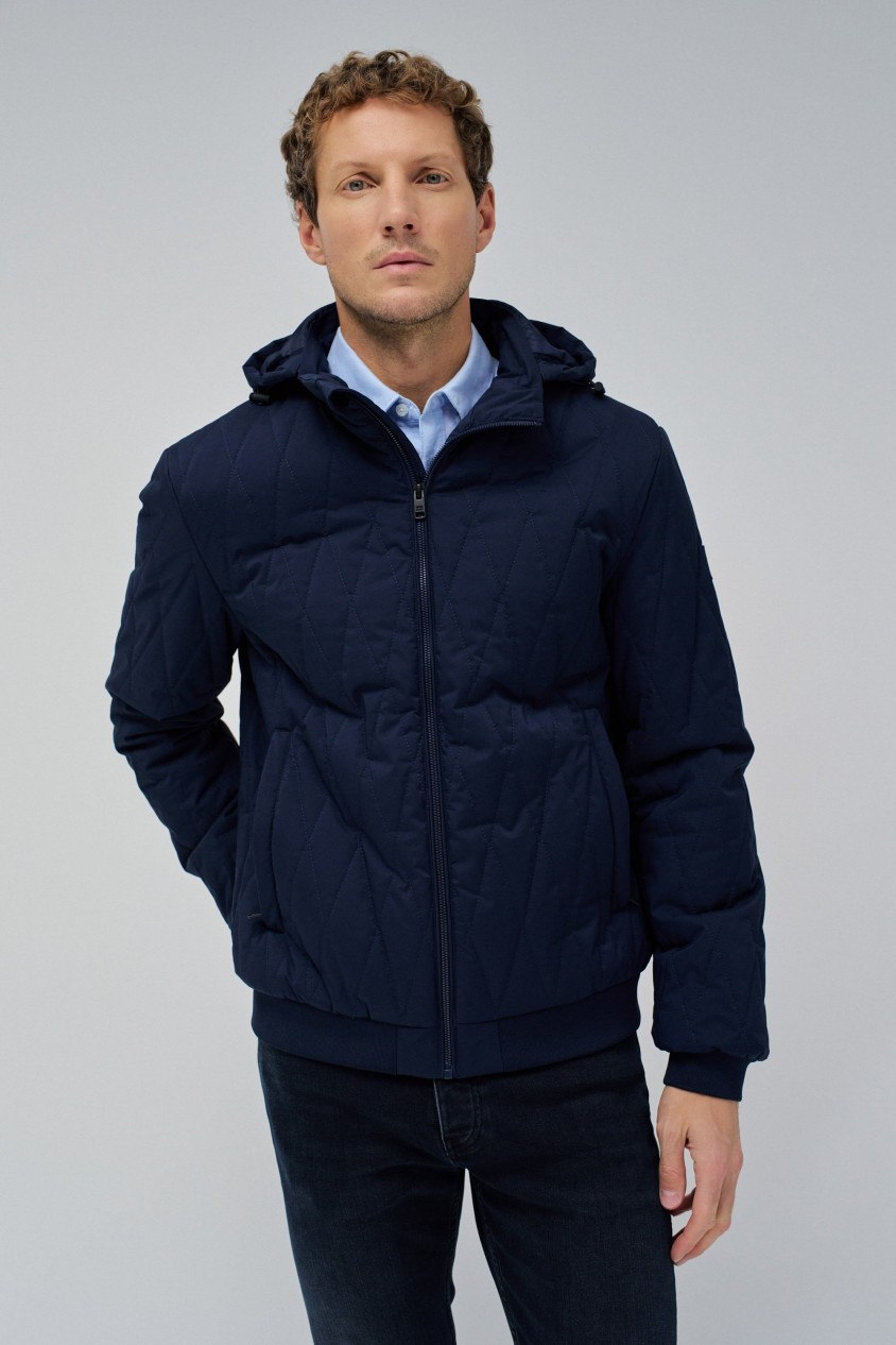 CASACO PUFFER COM BOLSOS