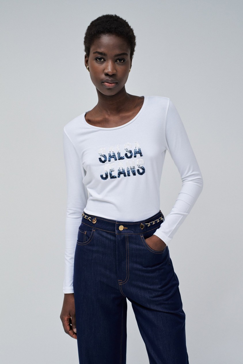 SWEATER WITH BRANDING