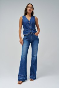 COLETE EM DENIM