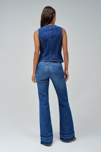 COLETE EM DENIM