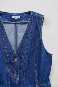 COLETE EM DENIM