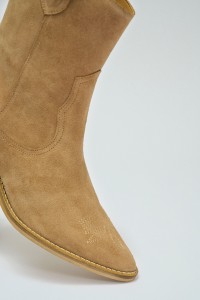 LEATHER COWBOY STYLE BOOTS