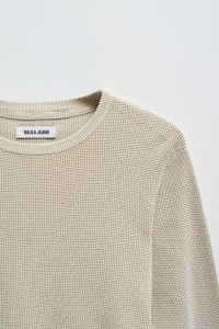 CAMISOLA DE MALHA TEXTURADA