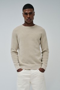 CAMISOLA DE MALHA TEXTURADA