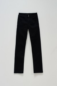 SECRET PUSH IN SLIM TRUE BLACK JEANS