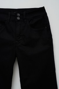 SECRET PUSH IN SLIM TRUE BLACK JEANS