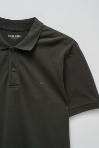 POLOHEMD MIT MARKENAUFDRUCK