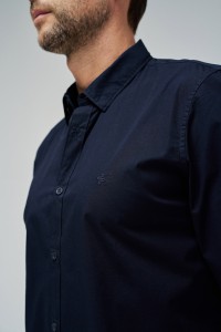 CHEMISE UNIE LASTIQUE