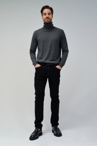 PANTALONES VAQUEROS SLIM NEGROS