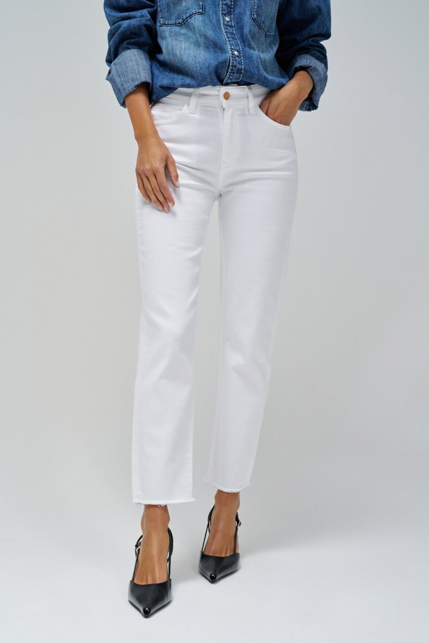 CROPPED TRUE SLIM JEANS