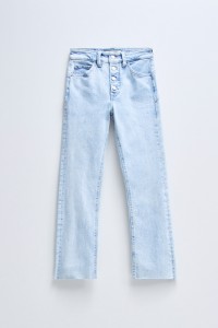 FAITH PUSH IN CROPPED FLARE JEANS