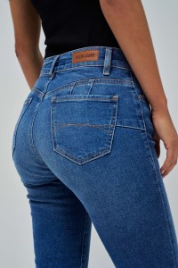VAQUEROS DESTINY PUSH UP CROPPED SKINNY