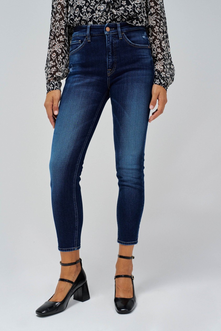 FAITH PUSH IN CROPPED SKINNY JEANS