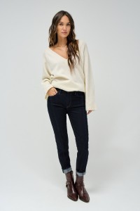 DESTINY PUSH UP CROPPED SKINNY JEANS