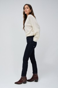 DESTINY PUSH UP CROPPED SKINNY JEANS