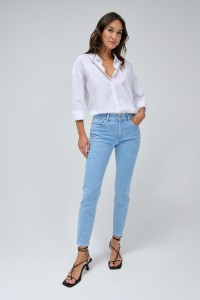DESTINY PUSH UP CROPPED SKINNY JEANS