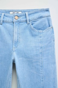 DESTINY PUSH UP CROPPED SKINNY JEANS