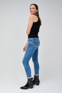 WONDER PUSH UP CROPPED SKINNY JEANS