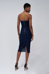 DENIM DRESS WITH BELT