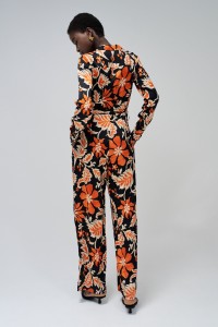 FLORAL PRINT JUMPSUIT