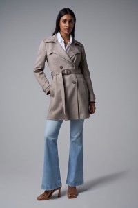 TRENCH EFFET DAIM