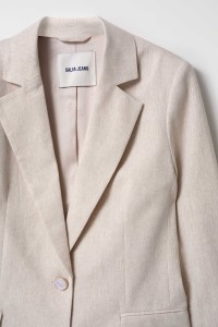 BLAZER DE LINHO COM BRILHO