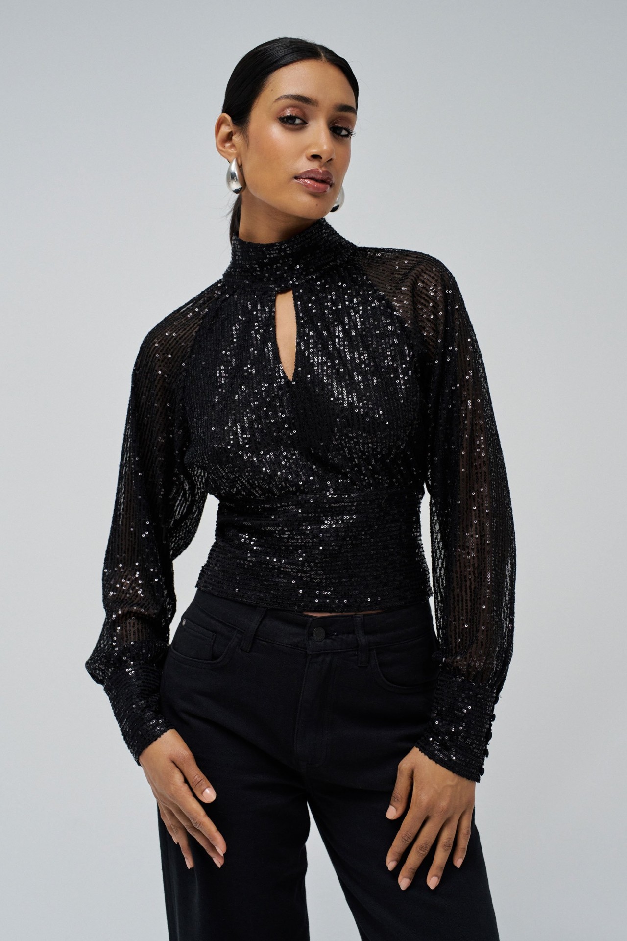 SEQUIN SWEATER