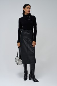 KNIT JUMPER WITH NECK DETAIL