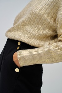 JERSEY DE PUNTO CON CUELLO ALTO