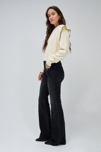DESTINY PUSH UP FLARE WITH POCKETS JEANS