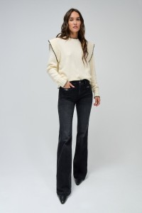 DESTINY PUSH UP FLARE WITH POCKETS JEANS