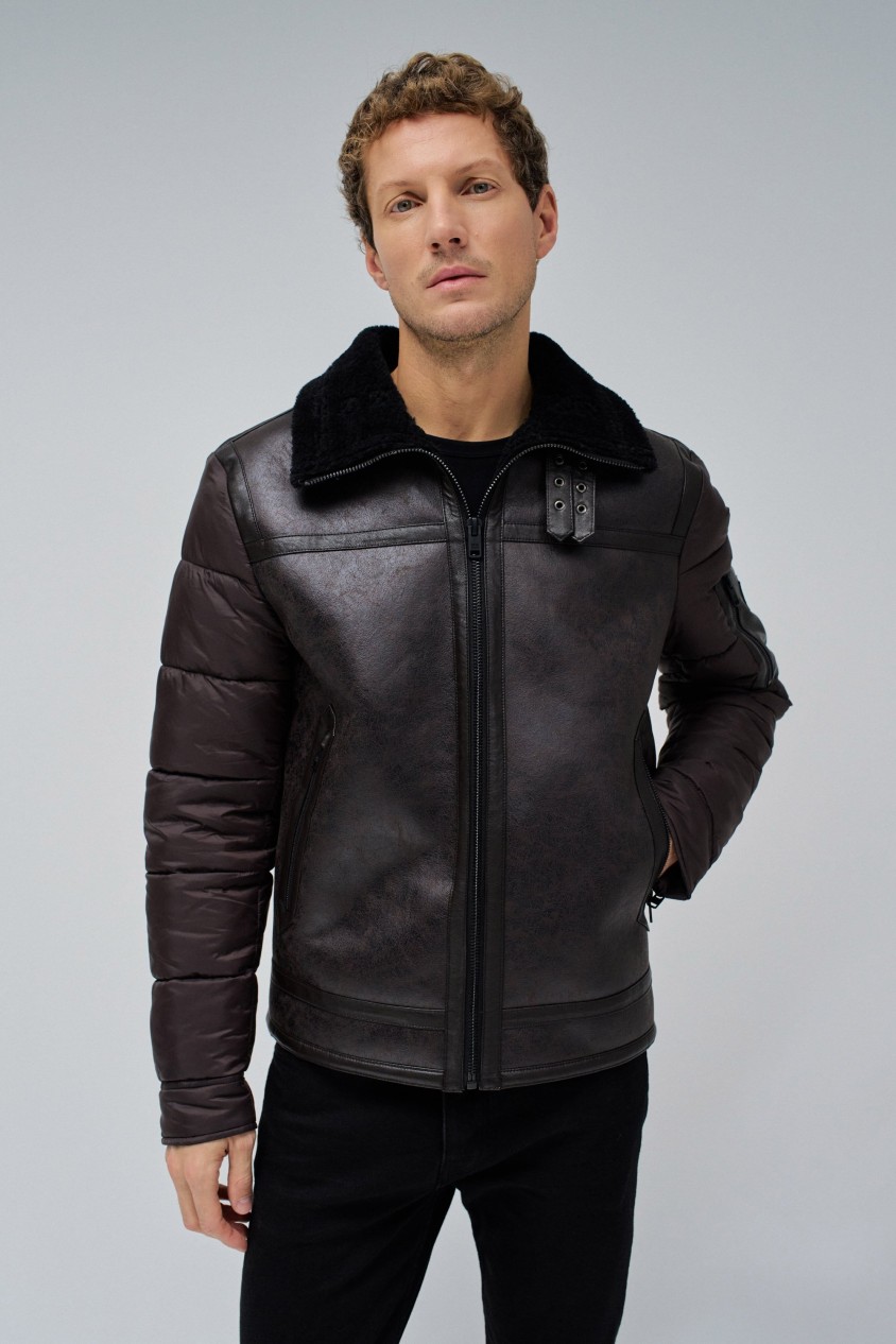 SHEARLING STYLE JACKET
