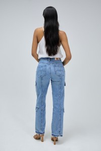 CARGO FAITH PUSH IN STRAIGHT JEANS