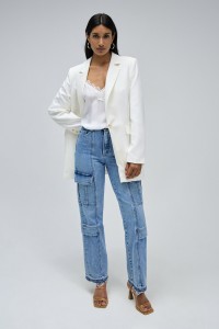 CARGO FAITH PUSH IN STRAIGHT JEANS