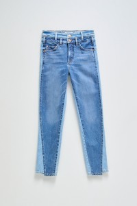 FAITH PUSH IN DOUBLE WAIST JEANS