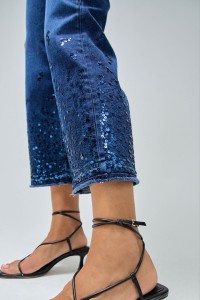 FAITH PUSH IN CROPPED STRAIGHT JEANS