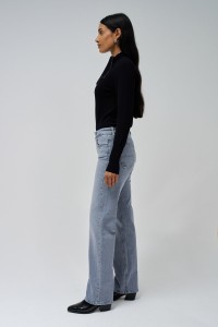 TRUE STRAIGHT WITH CUFF JEANS