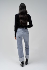 TRUE STRAIGHT WITH CUFF JEANS