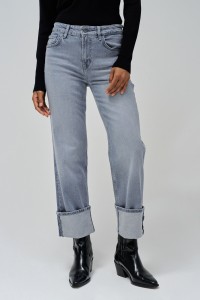 TRUE STRAIGHT WITH CUFF JEANS